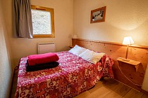 Les Chalets du Thabor - slaapkamer met verwarming
